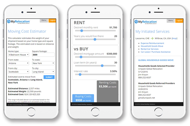 MyRelocation.com mobile apps innovative relocation mobile apps